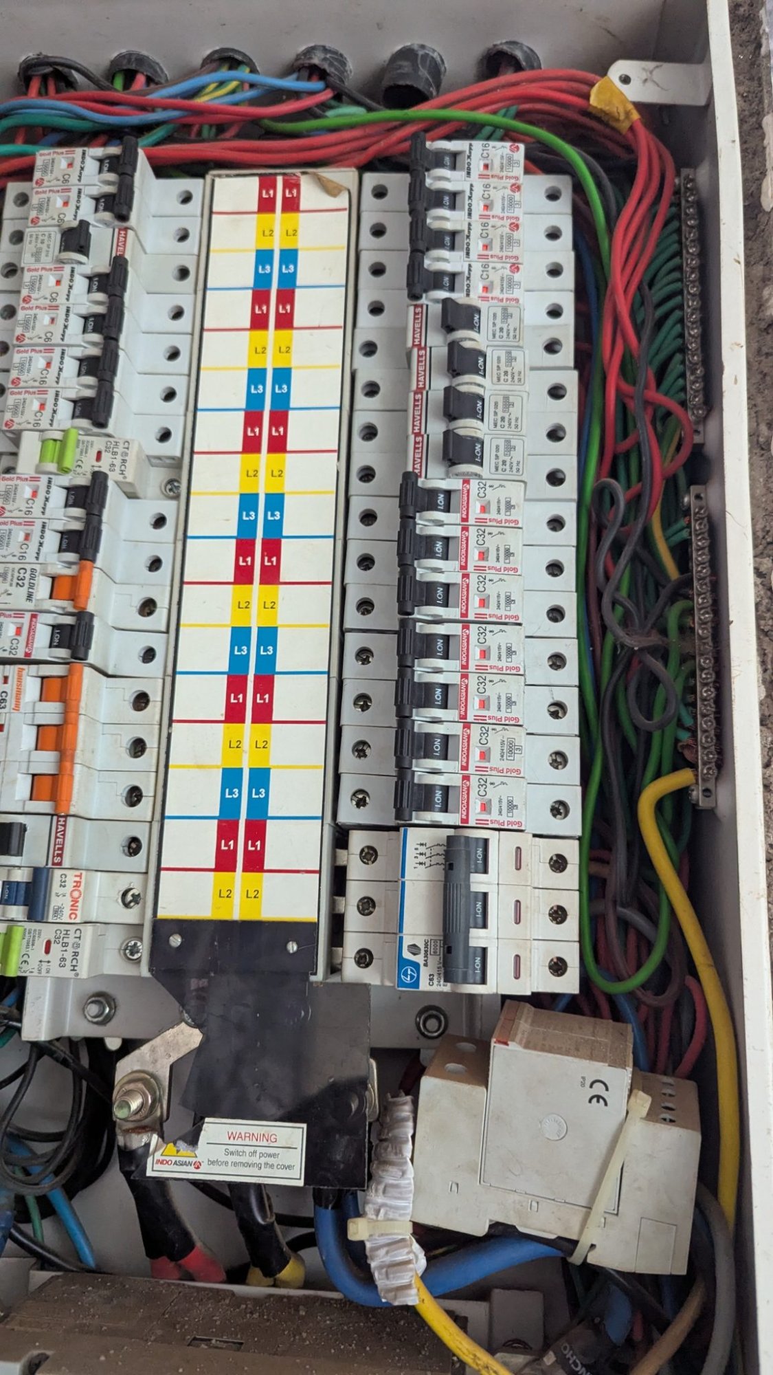 Tablou electric 24 de module, echipat (1)